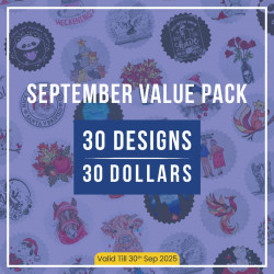 Sep Value Pack - 30 Exclusive Designs