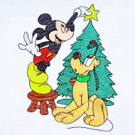 Christmas Tree Decor Mickey And Pluto 