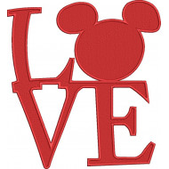 Love Embroidery Design