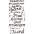 Questionable Morals Friend Quote