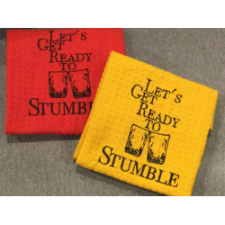 Let's Get Ready To Stumble Embroidery Design