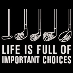 Life Is Full Of Important Choice