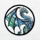 Moon Dragon ITH Coaster Moon Dragon ITH Coaster