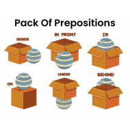 Kids Activity - Pack of 6 Prepositions
