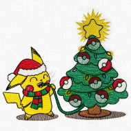 Pika Christmas Tree 