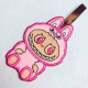 Pink Furry Animal Doll Pink Furry Animal Doll