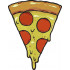 Pepperoni Pizza Embroidery Design 