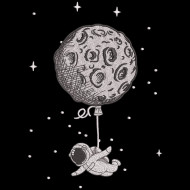 Astronaut With Parachute