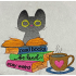 Read Books Be Kind Stay Weird Cat