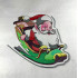 Santa Claus On Sleigh