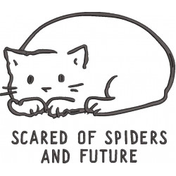 Scared Of Spiders and Future Embroidery Design