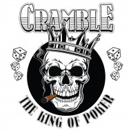 Skull Cramble The King Of Poker Vector Only