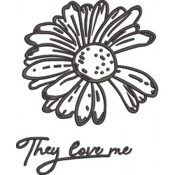 They Love Me Flower Series