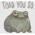 Toad You So Frog Pun