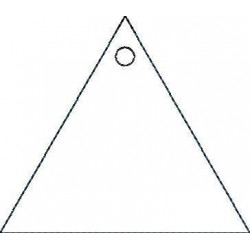Triangle Shape Key Fob - ITH