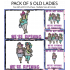Pack Of Old Ladies - 5 Designs 