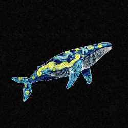 Starry Night Blue Whale