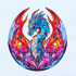 Stained Glass Dragon