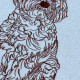 Cockapoo Line Art Cockapoo Line Art