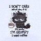 Grumpy Coffee Cat Funny Saying Grumpy Coffee Cat Funny Saying