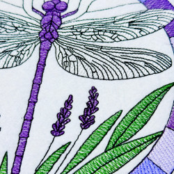 Stained Glass Dragonfly Suncatcher