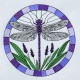 Stained Glass Dragonfly Suncatcher Stained Glass Dragonfly Suncatcher