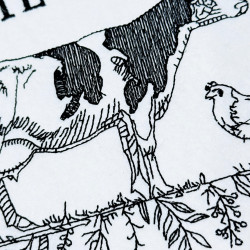 Home Sweet Homestead Cow Quote