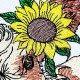 Sunflower Baby Highland Cow Sunflower Baby Highland Cow