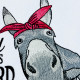 I Rolled My Eyes Funny Donkey Saying