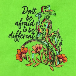 Be Different Cowgirl Quote - Free in July Value Pack