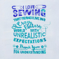 I Love Sewing Quote - Free in July Value Pack