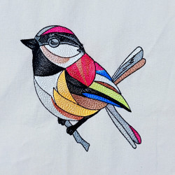 Stained Glass Sparrow - Free in July Value Pack