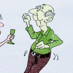 Dancing Old Couple - Free in July Value Pack