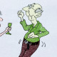 Dancing Old Couple