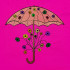 Colorful Floral Umbrella