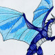 Blue Crystal Dragon