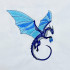 Blue Crystal Dragon