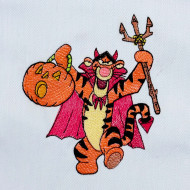 Tiger With Pumpkin - Free in Aug Value Pack