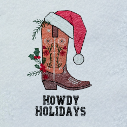 Howdy Holidays Cowboy Boots