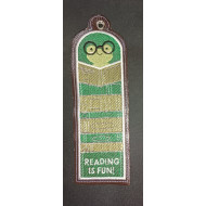 Reading Is Fun Frog keyfob