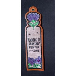 Reading Is Drawing With Your Eyes Bookmark