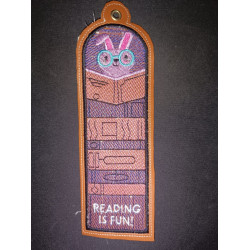 Reading Is Fun Rabbit BookMark