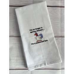 Seasoned Hen Funny Quote