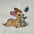 Baby Deer With Rabbit And Bird