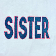Sister Applique Embroidery Design