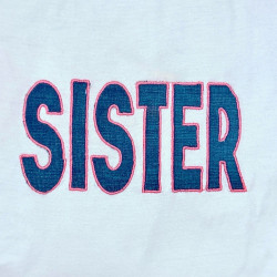 Sister Applique Embroidery Design