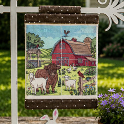 Summer Barn Panel Embroidery Designs