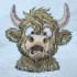 Shaggy Highland Cow - Free with $20 Purchase