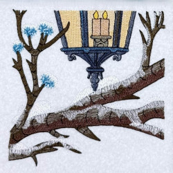 Winter Bird Panel 03