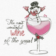 Wine Of The Year Christmas Quote 